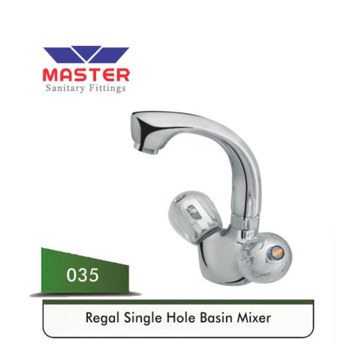 Master Basin Mixer Regal 035 Chrome