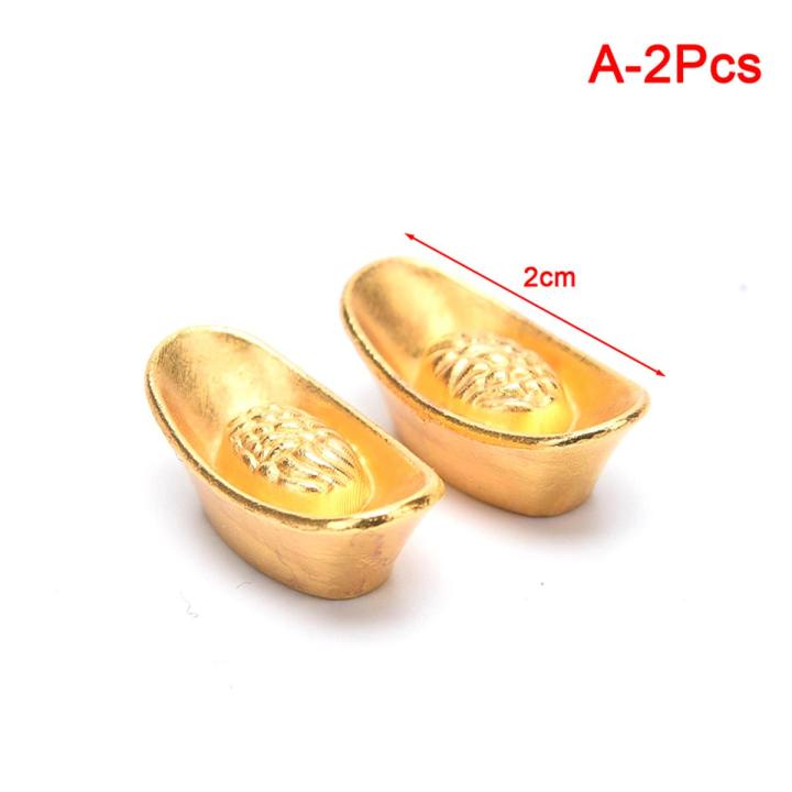 Alloy Lucky Crafts Gold Ingot Abacus Charms Decoration DIY Resin Mold Jewelry