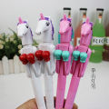 Halloween gifts for kids prizes cute pumpkin skeleton boxing pen creative with light ballpoint pen stress relief toy pen. 