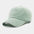 ins new emoji smiley face washed old baseball caps men's and women's street trend caps amazon hat tide. 