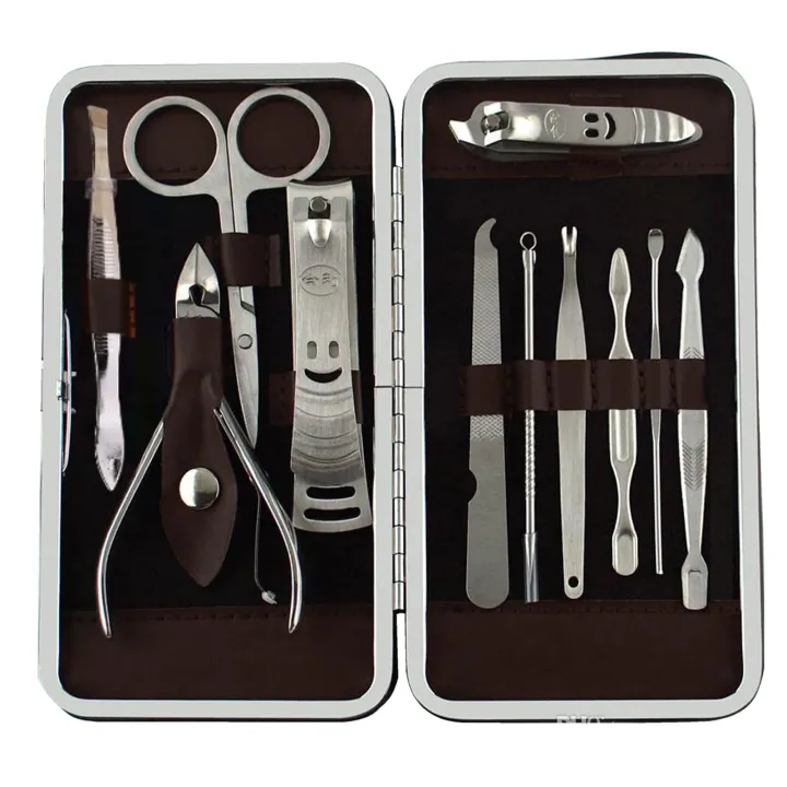 11%20pcs%20New%20Manicure%20Nail%20Clippers%20Pedicure%20set%20%E2%80%93%20Professional%20Nail%20Clipper%20Cutter%20Trimmer%20Set%20Cleaner%20Cuticle%20Beauty%20Grooming%20Kit%20%E2%80%93%20Ear%20Pick%20-%20Pedicure%20Manicure%20Kit%20-%20Portable%20Travel%20Hygiene%20Kit%20%E2%80%93%20Multifunctional%20Scissor%20%E2%80%93%20Fingernail%20Toenail%20Care%20-%20Image%202