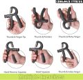 Adjustable Hand Grip Strengthener 5-60 Kgs, Best Nonslip R Shape Power Gripper Resistance Exercise Workout Home gym with Heavy Spring, Hand Gripper Exerciser, wrist Trainer, Forearm, Palm and Finger Grip Trainer,. 