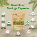 Moringa Capsules 120cap - 500mg Moringa Oleifera Capsules , Tablets , Pills , Weight Loss , Healthy Life | Pure, Organic, Superfood | Boost Immunity, Energy & Nutrition, Multivitamins | Non-GMO. 