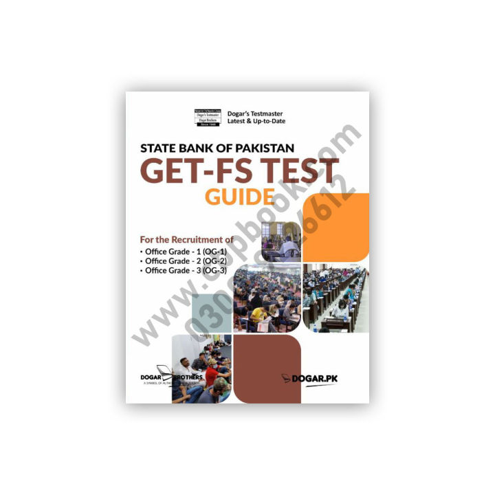 State Bank of Pakistan GET-FS Test Guide (OG1, OG2, OG3)