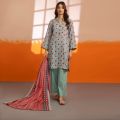Unstitched Lawn Suits For Women 3 piece Sale. 