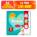 Pampers Pants Baby Diapers (Size 5 Junior, 44 Pcs). 