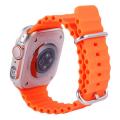 TW 28 Ultra Smart Watch  2 .1 IPS Display  BT Calling  Waterproof Flash Light Smart Watch. 