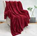FLEECE BLANKETS / AC BLANKETS SINGLE COLOR AND FLORAL DOUBLE BED , EMBOSSED DESIGNS , KING SIZE BM COLLECTION. 