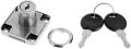 Pack of 4 Drawer Lock, Furniture Desk Cabinet Lock,  Desk Drawer Lock Box Lock for Home & Office With 2 Keys. 