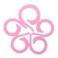 FLYEER 40Pcs Colorful Crochet Locking Stitch Marker Knitting Ring Maker Holder Set. 