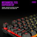 RGB Gaming Keyboard & Mouse Combo - 7 Colour Wired RGB Mouse and Keyboard Set - USB Wired Pack For PC & Laptop - White & Black. 