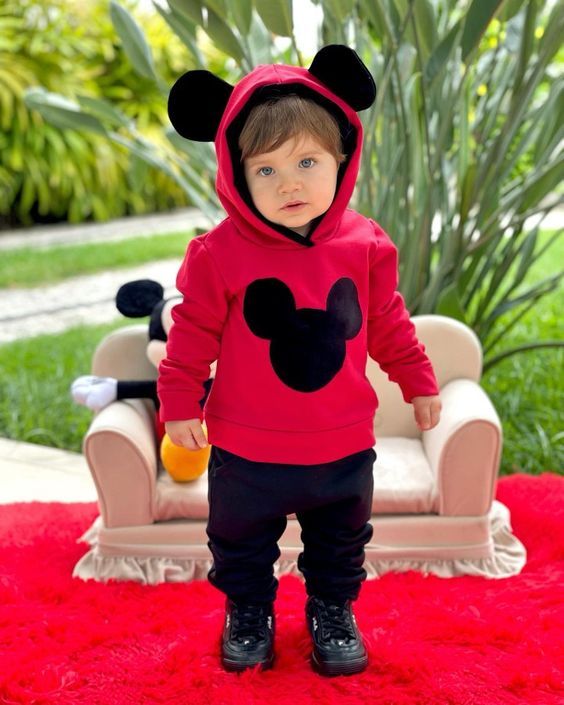 Baby Boy Toddler Boy Mickey Mouse Sweatshirt Mickey Mouse