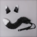 Faux Fox Tail Delicate Animal Cosplay Fox Costume Tail Ear. 
