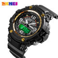 SKMEI Sport Digital  Dual Display Alarm 50M Waterproof LED Light Watch For Men 1617. 
