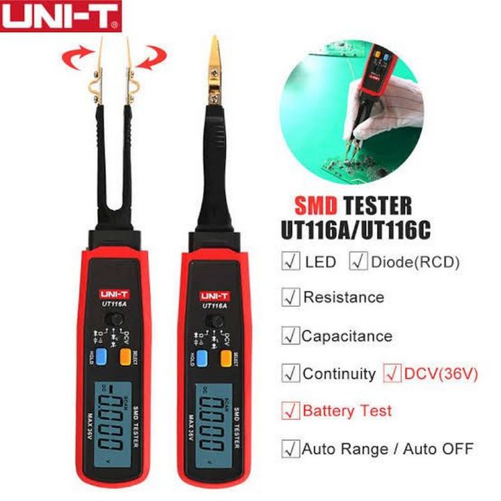 UT116C SMD Tester Multimeter Tester