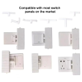 Wireless Remote Control Turn Off/on Lights Auto Press Wall Switch Bot Automatic Physical Finger Click Switch Button Home Replacement Spare Parts. 
