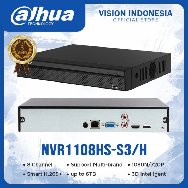 High Tech  Dahua DHI-NVR1108HS-P-S3/H 8CH NVR