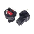 Singapore Malaysia Travel Power Plug Adapter With Fuse Convert US NEMA 5-15R To UK BS-1363 AC Industrial Plug Converter 13A 250V. 