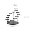 Rack Cupcake Dessert Display Holder Party Mini Round Acrylic. 