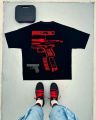NG T Shirt Mens Harajuku Hip Hop in Glock We Trust Graphic Print Round Neck Cotton TShirt Gothic. 