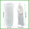 3D Abstract Human Body Candle Mold Silicone, Diy Life Series Molds For Candle Making, Aroma Soy Wax Handmade Soap Polymer Clay Plaster Epoxy Resin Moulds For Home Decor Gifts 3D DIY Silicone Candle Molds. 
