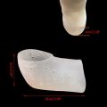 Silicone Height Increasing Pad Heel Insole Cushion Soles Unisex Invisible Socks. 