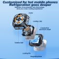 100% Quality+COD X79 Phone Cooler Magnet Gaming Radiator Wireless Portable Cooling Fan. 