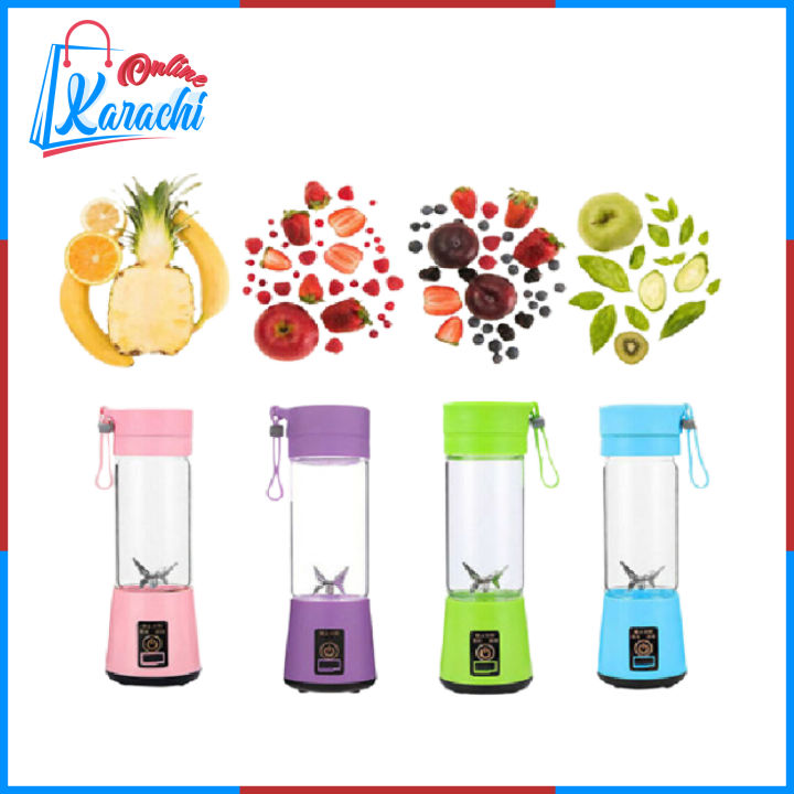 Online%20Karachi%20USB%20Chargeable%20Juicer%20Blender%206%20Blades%20380ml%20-%20Portable%20Juicer%20Cup%20&%20Smoothie%20Maker%20-%20Image%202