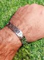 Stainless Steel Men Stylish Hand Chain Bracelet, Hand Band, Hand Cuff. 