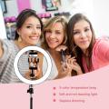 (STAND IS NOT INCLUDED) HOLA 26 CM 3 Modes Dimmable Ring Light  Fill Light With Mobile holder live streaming 26CM Light. 