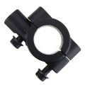 Motorcycle Computers Bike 1" 25mm HandleBar Mirror Mount Holder Clamp Adaptor 10MM Thread. 