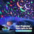 Baby Night Star Projection Light - 96 Lighting Modes Star Lights for Bedroom, 360° Rotating + 2 Films + Rechargeable.. 