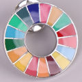 1 Pcs Enamal 17 Colors Sustainable Development Goals Brooch United Nations Sdgs Pin. 
