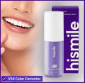 Hismile v34 Color Corrector Serum |Hismile Teeth Cleaner is an oral care product designed to help brighten and maintain the whiteness of teeth. toothpaste | toothcare | Instant Teeth Brightening Solution | 30ml. 