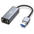BENFEI USB to Ethernet Adapter, USB 3.0 to 10/100/1000 Gigabit Ethernet LAN Network Adapter Compatible for MacBook, Surface Pro, Notebook PC with Windows7/8/10, XP, Vista, Mac. 