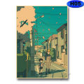 Anime Mob Psycho 100 Poster Retro Kraft Paper Posters and Prints Anime Decor Wall Stickers Home Room Bar Decorative Painting. 
