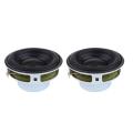 2x 40mm 4Ohm 5W Full Range Audio Speaker Round Stereos 16 Coil. 