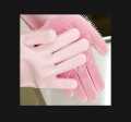 Reusable Gel Gloves Moisturizing Whitening Exfoliating Smooth Beauty Hand Care Silicone Hand Glove Waterproof Cleaning. 