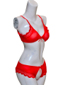Xeffo Sexy Lingerie Bra set underwear panties stylish lace women Girls. 