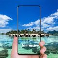 Realme Note 60X Tempered Glass Full Coverage Glass Film For Realme Note 60X 2 in 1 Screen Protector and Camera Lens Glass Protector. 