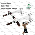 Professional Pull Up Chin Up Bar Home Fitness Exercise Tool - White. 