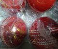 Pack of 6 Hard Ball For Cricket - Hardball Red Weight 156 Grams more than 25 over guarantee. 