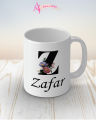 Zafar name mug. 