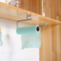 L-Shape Adhesive Hook Wall Mounted Cloth Coats Hats Hanger Towels Roll Paper Cup Kitchen Rack. 