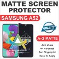 Samsung Galaxy A52 Ceremic Matte Protector /  Ceremic Matte Screen Protector Samsung Galaxy A52 / High Quality Matte Film Unbreakable Protector For Samsung Galaxy A52. 