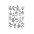 New Water Soluble Embroidery Stabiliser Blank Printable Hand Pattern Stick Film Embroidery Backing DIY Craft Making. 