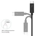Typec Cable for Thunderbolt 3 Data Cable 40Gbps Full Speed 100W Fast Charge 5K Transmission 50cm. 