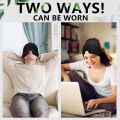 2025 new Migraine Headache Relief Cap, Migraine Relief Cap Hot & Cold Therapy Hangover Hat Mask Odorless Migraine Headache Hat for Puffy Eyes Hangover Tension Sinus & Stress Relief fits all face shapes, head sizes. 