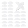 18 Pairs Eyeglasses Nose Pads Glasses Adhesive Silicone Anti-Slip Nosepads for Eyeglass Glasses Sunglasses (Transparent, 1.5Mm). 