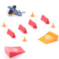PinShang Children Finger Toys Finger Skateboard Scooter Ramp Accessories Set With Causal Pants For Kids Gifts. 